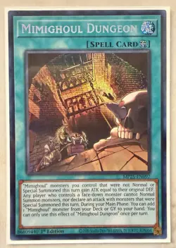 Yugioh | Mimighoul Dungeon | MP25 | Secret Rare | 1st Edition | NM - Image 1