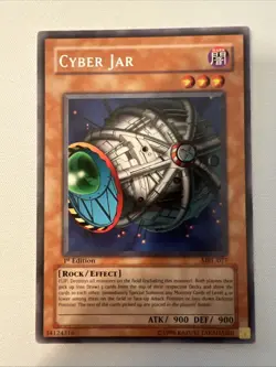 Cyber Jar Yugioh! MRL-077 Magic Ruler 1st Edition - LP - Image 1