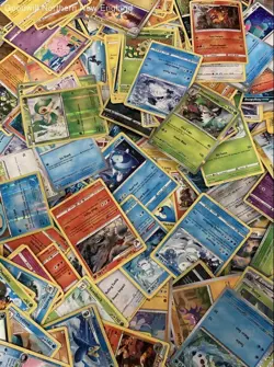 2.5LB Lot of Mixed Assorted Pokemon Cards CCG TCG Trading Cards Incl Holo Cards - Image 3