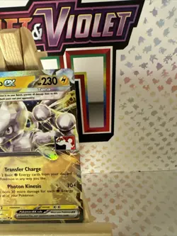 Pokemon TCG Card - Mewtwo ex Prize Pack Series 5 Play! Stamped Promo 058/182 PAR - Image 3
