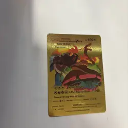Charizard & Blastoise Tag Team VMAX Gold Foil Pokemon Card 143/203 HP400 - Image 4
