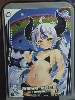 La Darkness Beautiful And Elegant Project Card Goddess Story Anime SSR SSR-033 - Image 1