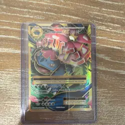 Pokemon M Venusaur EX 100/108 Evolutions Ultra Rare Mega Full Art Holo Card Nm - Image 1