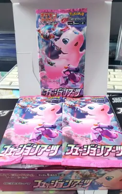 Pokemon Fusion Arts (s8) Booster Pack (x5) Sword Shield Japanese Card - Image 2