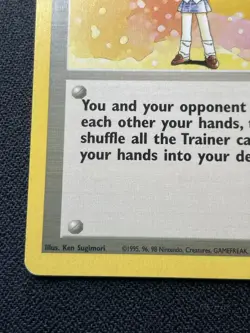 Pokemon Trainer Lass 104/130 Base Set 2 Non-Holo Rare Card WOTC TCG 1999 MP / HP - Image 5