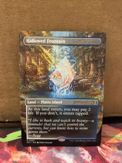 Hallowed Fountain (Borderless) Lorwyn Eclipsed Regular - Image 1
