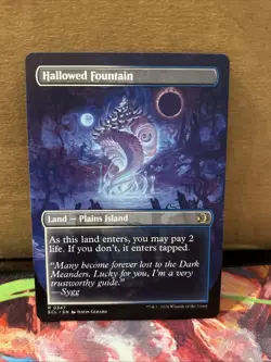 Hallowed Fountain (Borderless) Lorwyn Eclipsed Regular - Image 2