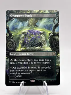 Overgrown Tomb 0350 Borderless Lorwyn Eclipsed ECL MTG NM - Image 1