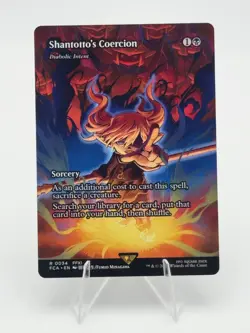 Shantotto's Coercion Diabolic Intent (Showcase) R FINAL FANTASY Normal 34 MTG NM - Image 1