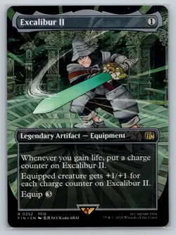 Excalibur II (Borderless) Final Fantasy Regular - Image 1