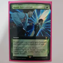 Heroic Intervention (Extended Art) (Surge Foil) Universes Beyond: Doctor Who... - Image 1