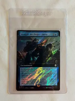Struggle for Project Purity PIP 0908 Extended Art Surge Foil Fallout MTG - Image 1