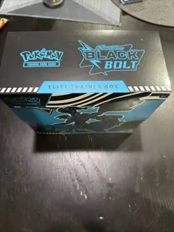 Pokemon TCG Scarlet Violet Black Bolt Elite Trainer Box Pokemon Center - Image 1