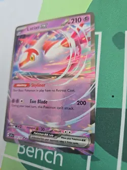 Pokemon TCG Latias EX Surging Sparks Scarlet & Violet Double Rare Card 76/191 - Image 2