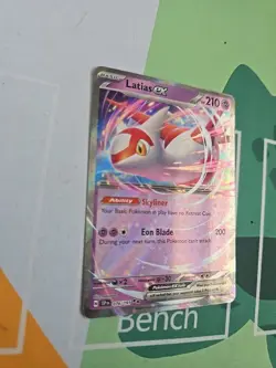Pokemon TCG Latias EX Surging Sparks Scarlet & Violet Double Rare Card 76/191 - Image 3