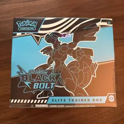 Pokemon TCG: Scarlet & Violet Black Bolt Elite Trainer Box SEALED - Image 1