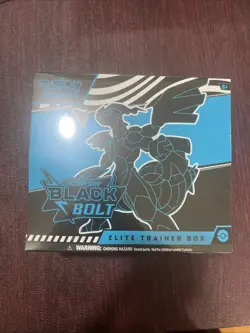 Pokemon TCG Scarlet and Violet Black Bolt ETB/Sealed/New - Image 1