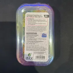 Pokemon TCG: Scarlet & Violet Prismatic Evolutions Mini Tin Leafeon - SEALED ✅🚚 - Image 2