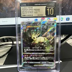CGC 10 **Pristine** Leafeon VSTAR 210/172 Sar VStar Universe s12a Pokemon Card - Image 1