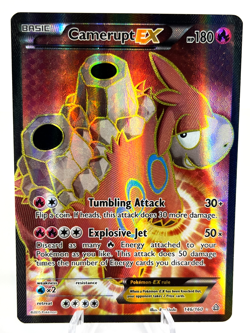 Camerupt EX 146/160 - XY Primal Clash - Full Art - Pokemon - NM - Image 1