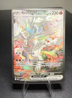 Reshiram EX 166/086 – White Flare (Special Illustration Rare) - NM - Pokemon TCG - Image 1