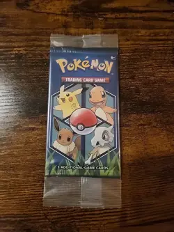 Pokemon sealed General Mills let's go kanto 3 Cards Booster Pack Promo 2019 - Image 1