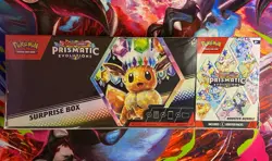 Pokemon Prismatic Evolutions Surprise Box And Booster Bundle(Sam's Club SEALED) - Image 1