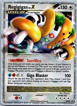Regigigas LV.X #DP30 Holo Diamond and Pearl Promos Pokemon MP - Image 1