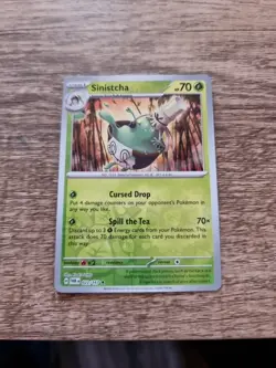 Sinistcha - 022/167 Reverse Holo Rare - SV06: Twilight Masquerade - Pokemon TCG - Image 1