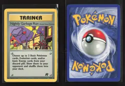 Nightly Garbage Run 77/82 Uncommon Team Rocket Pokemon LP - Image 1