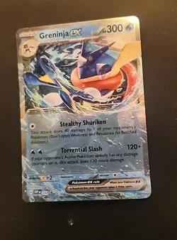Greninja ex SVP 054 - Pokemon TCG SV Black Star Promo - Holo Promo-NM - Image 1