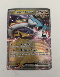 Raging Bolt ex 123/162 NM Double Rare Prize Pack Series 5 Play! Pokemon Stamped - Image 1