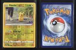 Pikachu 027/078 Reverse Holo Common Pokemon GO Pokemon - Image 1