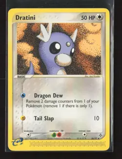 Dratini 26/97 Uncommon Dragon Pokemon - Image 2