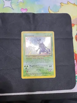 Heracross 6/111 neo genesis holo Pokemon TCG LP - Image 2