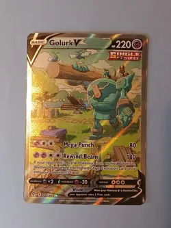 Pokemon Sword & Shield Evolving Skies Golurk V 182/203 Alt Art Alternative Art - Image 3