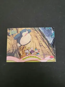 LP 2000 Topps Pokemon "There's a Storm Brewing" #8 (Non-Holo) - Image 1