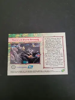 LP 2000 Topps Pokemon "There's a Storm Brewing" #8 (Non-Holo) - Image 2