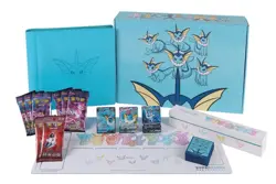 US SELLER Pokemon TCG Chinese Eevee GX Gift Box Vaporeon Jolteon Flareon 3 Boxes - Image 3