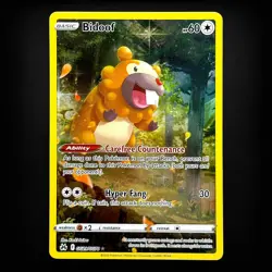 Bidoof GG29/GG70 Crown Zenith: Galarian Gallery Holo Pokemon TCG NM - Image 1