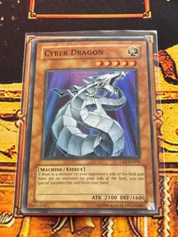 Super Rare Cyber Dragon CRV-EN015 Cybernetic Revolution | LP - Image 1