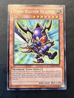 Yu-Gi-Oh! TCG Toon Buster Blader Rare BOSH-EN038 Near Mint - Image 1