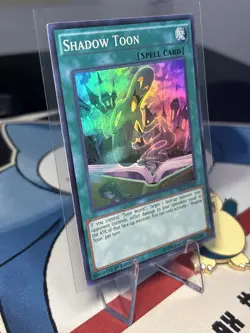 Yugioh Shadow Toon DRL2-EN025 Super Rare 1st Ed NM - Image 2