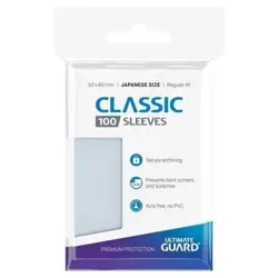 Ultimate Guard Classic 100 Japanese Size Sleeves | Acid + PVC Free | Yu-Gi-Oh - Image 1