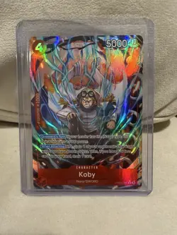 Koby | Alternate Art | PRB02 | NEAR MINT-FRESHLY PULLED! | English | One Piece - Image 1