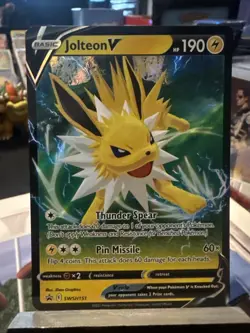 Jolteon V SWSH151 SWSH: Sword & Shield Promo Cards Holo - Image 1