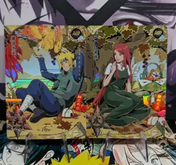 Minato Namikaze & Kushina Uzumaki MR-059 & 060 Naruto Kayou CCG TCG Anime Card - Image 1