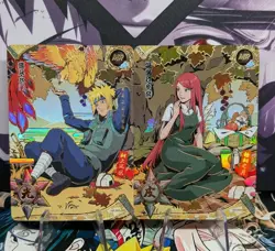 Minato Namikaze & Kushina Uzumaki MR-059 & 060 Naruto Kayou CCG TCG Anime Card - Image 2