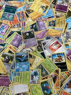2.5LB Lot of Mixed Pokemon Cards CCG TCG Trading Cards Incl GX EX V & Holo Cards - Image 4