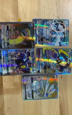 Lot Of 11 Pokemon Sun And Moon Crimson Invasion Cards - Image 1